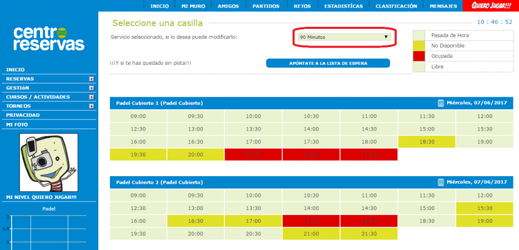 Huecos de 30 minutos (2)